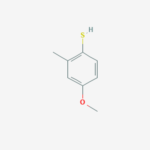 molecular formula C8H10OS B1585709 4-Methoxy-2-methylthiophenol CAS No. 698-81-7