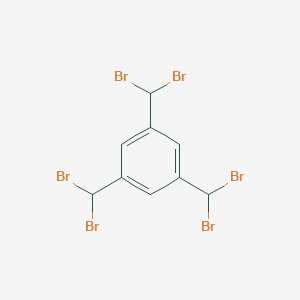 molecular formula C9H6Br6 B158571 1,3,5-Tris(dibromomethyl)benzene CAS No. 1889-66-3