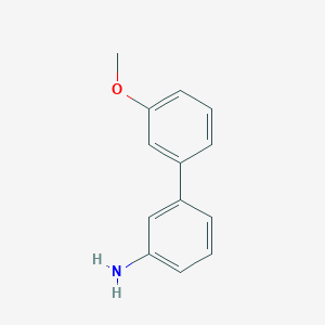 molecular formula C13H13NO B1585710 3-(3-甲氧基苯基)苯胺 CAS No. 400748-70-1