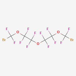 molecular formula C6Br2F12O3 B1585713 1,9-二溴全氟-2,5,8-三氧杂壬烷 CAS No. 330562-49-7