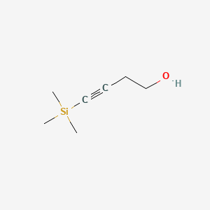 molecular formula C7H14OSi B1585719 4-Trimethylsilyl-3-butyn-1-ol CAS No. 2117-12-6