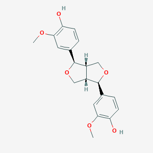 molecular formula C20H22O6 B158572 (-)-Pinoresinol 