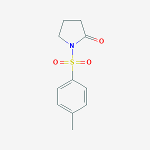 molecular formula C11H13NO3S B158573 1-(p-Toluenesulfonyl)-2-pyrrolidinone CAS No. 10019-95-1