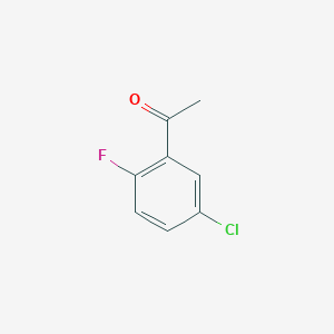molecular formula C8H6ClFO B1585736 1-(5-氯-2-氟苯基)乙酮 CAS No. 541508-27-4