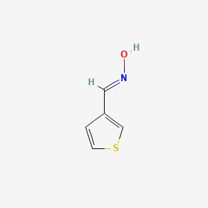molecular formula C5H5NOS B1585755 Thiophene-3-carboxaldoxime CAS No. 42466-50-2