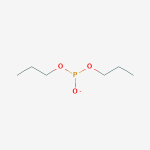 molecular formula C6H14O3P- B158576 Dipropyl phosphite CAS No. 1809-21-8