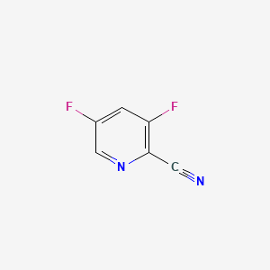 molecular formula C6H2F2N2 B1585760 3,5-Difluoropicolinonitrile CAS No. 298709-29-2