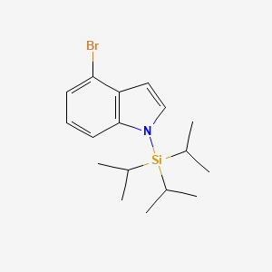 molecular formula C17H26BrNSi B1585767 4-bromo-1-(triisopropylsilyl)-1H-indole CAS No. 412048-44-3
