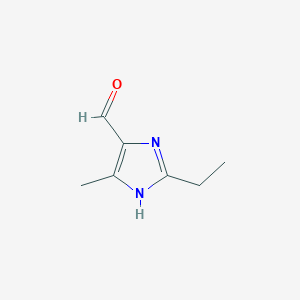 molecular formula C7H10N2O B1585768 2-Ethyl-4-Methyl-1H-Imidazole-5-Carbaldehyde CAS No. 88634-80-4