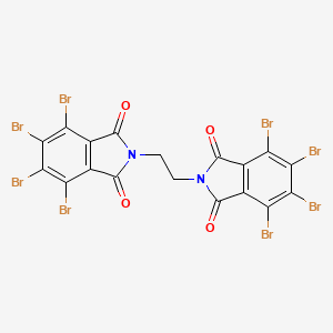 molecular formula C18H4Br8N2O4 B1585783 N,N-Ethylene-bis(tetrabromophthalimide) CAS No. 32588-76-4