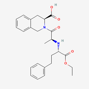 molecular formula C25H30N2O5 B1585795 Quinapril CAS No. 85441-61-8