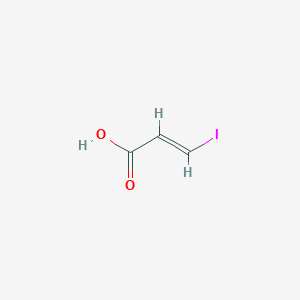 molecular formula C3H3IO2 B1585797 (E)-3-Iodoacrylic acid CAS No. 6372-02-7