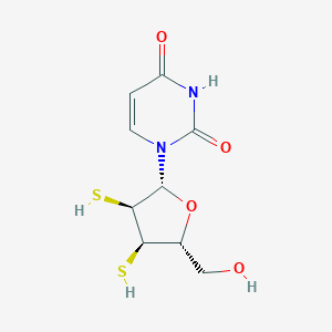 molecular formula C₉H₁₂N₂O₄S₂ B015858 2',3'-Dithiouridine CAS No. 156592-92-6