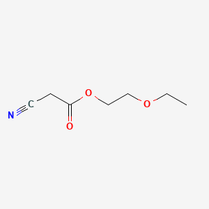 molecular formula C7H11NO3 B1585800 2-Ethoxyethyl cyanoacetate CAS No. 32804-77-6