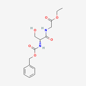 molecular formula C15H20N2O6 B1585808 Z-SER-GLY-OET CAS No. 4526-93-6