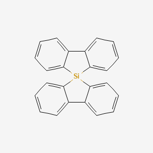 molecular formula C24H16Si B1585812 5,5'-Spirobi(dibenzosilole) CAS No. 159-68-2