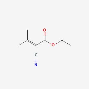 B1585815 Ethyl 2-cyano-3-methylcrotonate CAS No. 759-58-0