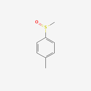 molecular formula C8H10OS B1585817 1-Methyl-4-(methylsulfinyl)benzene CAS No. 934-72-5
