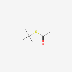 molecular formula C6H12OS B1585818 S-tert-Butyl thioacetate CAS No. 999-90-6