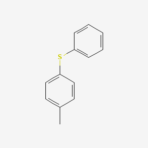 molecular formula C13H12S B1585825 Benzene, 1-methyl-4-(phenylthio)- CAS No. 3699-01-2