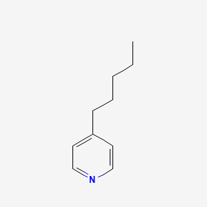 molecular formula C10H15N B1585831 4-Pentylpyridine CAS No. 2961-50-4