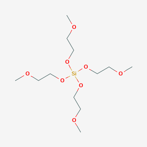 molecular formula C12H28O8Si B1585836 四(2-甲氧基乙氧基)硅烷 CAS No. 2157-45-1