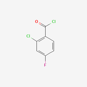 molecular formula C7H3Cl2FO B1585843 2-Chloro-4-fluorobenzoyl chloride CAS No. 21900-54-9
