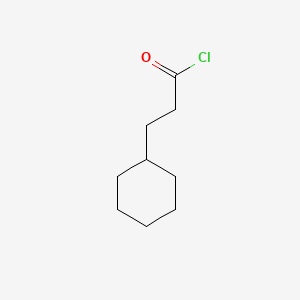 molecular formula C9H15ClO B1585854 环己基丙酰氯 CAS No. 39098-75-4
