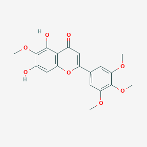 molecular formula C19H18O8 B158587 Arteanoflavone 