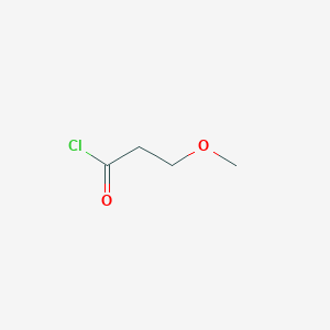molecular formula C4H7ClO2 B1585872 3-Methoxypropanoyl chloride CAS No. 4244-59-1