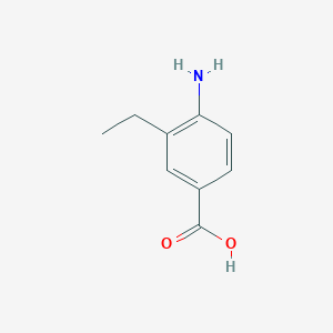 molecular formula C9H11NO2 B1585887 4-Amino-3-ethylbenzoic acid CAS No. 51688-75-6