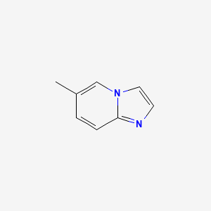 molecular formula C8H8N2 B1585894 6-Methylimidazo[1,2-a]pyridine CAS No. 874-38-4