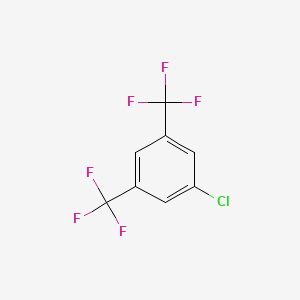 molecular formula C8H3ClF6 B1585896 3,5-Bis(trifluoromethyl)chlorobenzene CAS No. 328-72-3