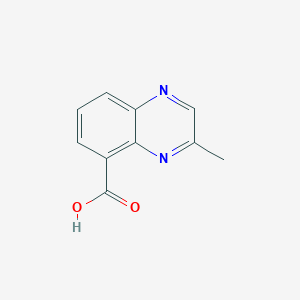 molecular formula C10H8N2O2 B1585897 3-methylquinoxaline-5-carboxylic Acid CAS No. 904813-39-4