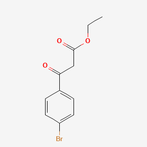 molecular formula C11H11BrO3 B1585916 3-(4-溴苯基)-3-氧代丙酸乙酯 CAS No. 26510-95-2