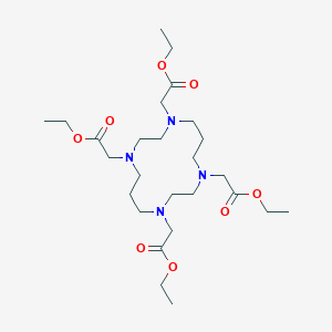 molecular formula C26H48N4O8 B158592 Tetraethyl 1,4,8,11-Tetraazacyclotetradecane-1,4,8,11-tetraacetate CAS No. 126320-57-8