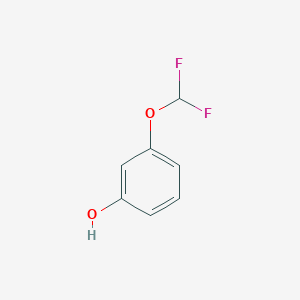 molecular formula C7H6F2O2 B1585933 3-(二氟甲氧基)苯酚 CAS No. 88798-13-4