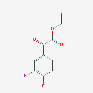 molecular formula C10H8F2O3 B1585934 Ethyl 3,4-difluorobenzoylformate CAS No. 73790-05-3