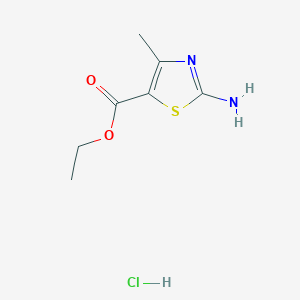 molecular formula C7H11ClN2O2S B1585936 Ethyl 2-amino-4-methyl-1,3-thiazole-5-carboxylate Hydrochloride CAS No. 53266-92-5