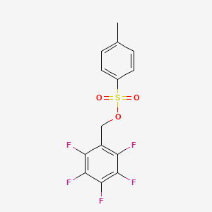 molecular formula C14H9F5O3S B1585939 Pentafluorobenzyl p-Toluenesulfonate CAS No. 32974-36-0