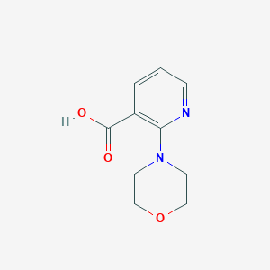 molecular formula C10H12N2O3 B1585940 2-Morpholinonicotinic Acid CAS No. 423768-54-1