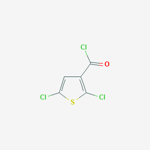 molecular formula C5HCl3OS B1585941 2,5-Dichlorothiophene-3-carbonyl chloride CAS No. 57248-14-3