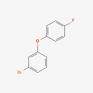 molecular formula C12H8BrFO B1585945 3-溴-4'-氟二苯醚 CAS No. 50904-38-6