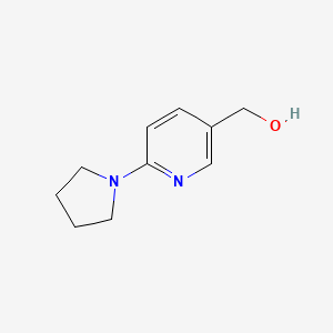 molecular formula C10H14N2O B1585955 (6-(Pyrrolidin-1-yl)pyridin-3-yl)methanol CAS No. 690632-01-0