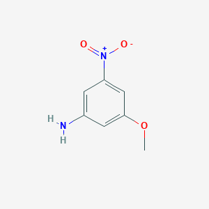 molecular formula C7H8N2O3 B1585972 3-Methoxy-5-nitroaniline CAS No. 586-10-7