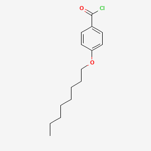 molecular formula C15H21ClO2 B1585975 4-Octyloxybenzoyl chloride CAS No. 40782-53-4