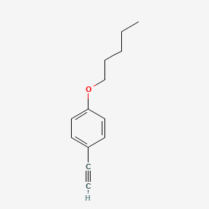 molecular formula C13H16O B1585984 1-Eth-1-ynyl-4-(pentyloxy)benzene CAS No. 79887-16-4