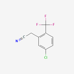 5-Chloro-2-(Trifluoromethyl)Phenylacetonitrile