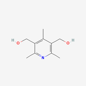 molecular formula C10H15NO2 B1585995 2,4,6-Trimethyl-3,5-pyridinedimethanol CAS No. 633318-43-1