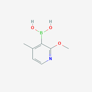 molecular formula C7H10BNO3 B1586002 (2-Methoxy-4-methylpyridin-3-yl)boronic acid CAS No. 1029654-21-4